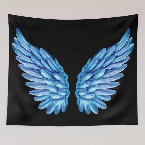 Item preview, Blue Angel Wings designed and sold by Strings  Stan.