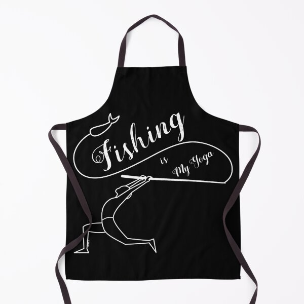 Item preview, Fishing is My Yoga (White) designed and sold by Shico.