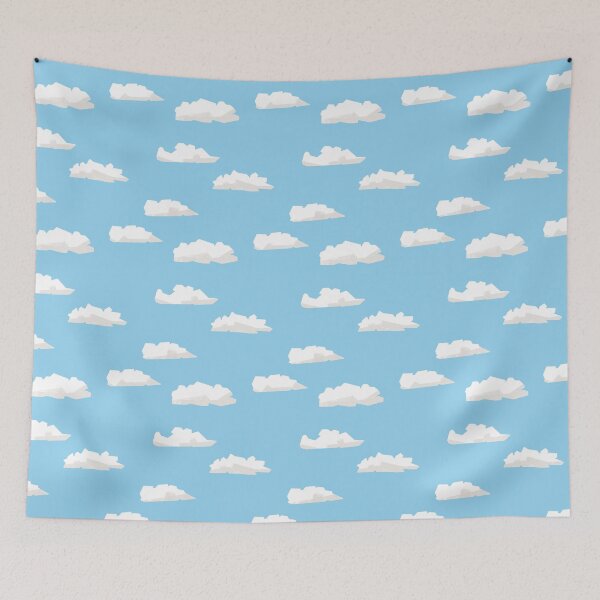 Item preview, Geometric Clouds designed and sold by Rocket-To-Pluto.