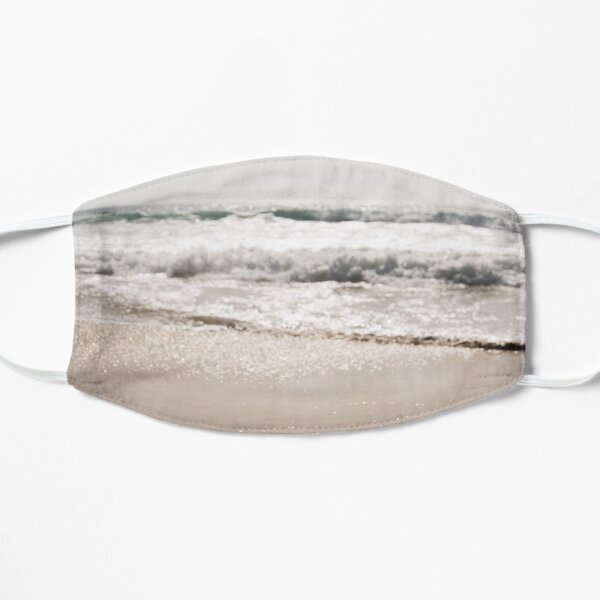 Shimmering ocean Flat Mask