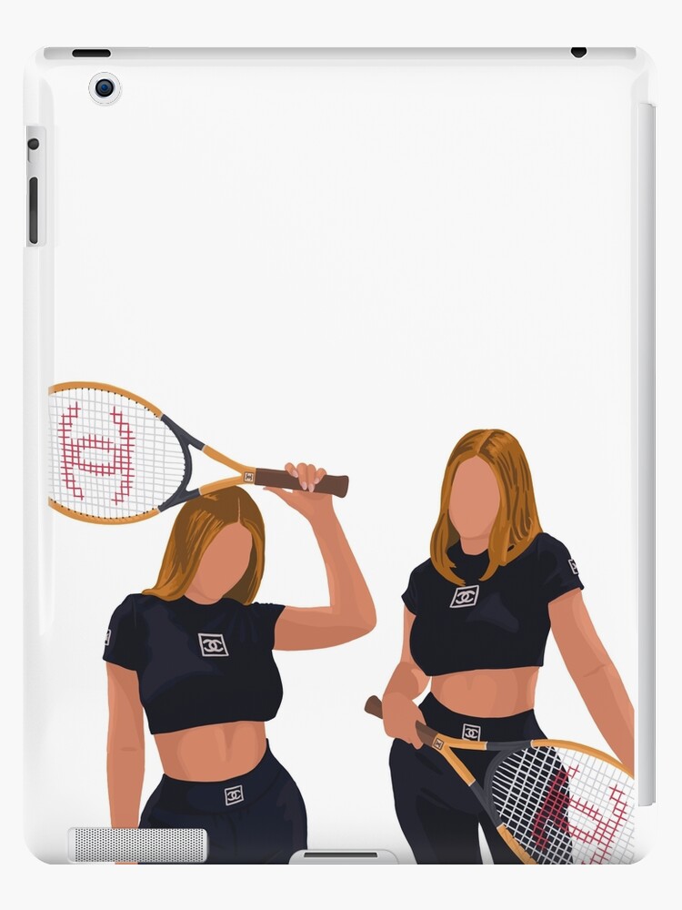 Funda y vinilo para iPad «Kylie Jenner jugando tenis Channel» devonralston |