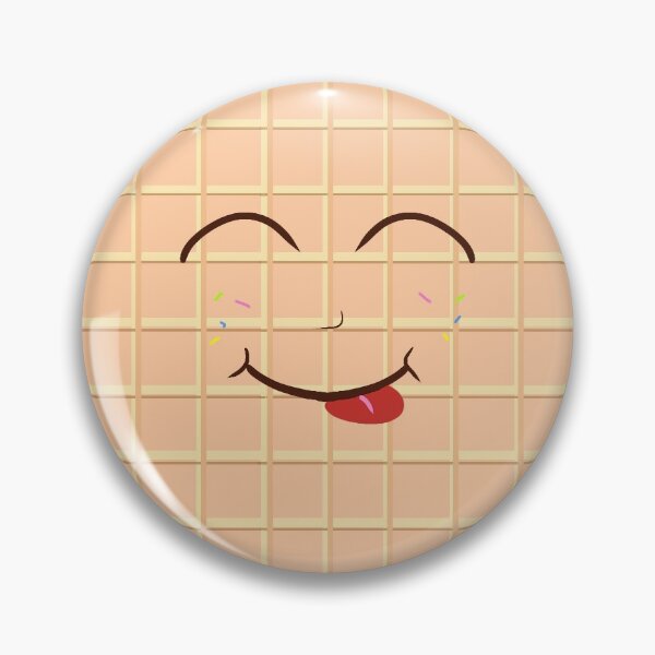 Artikelvorschau, Glückliche Waffel mit Streubacken entworfen und verkauft von Full Cup Wellness.