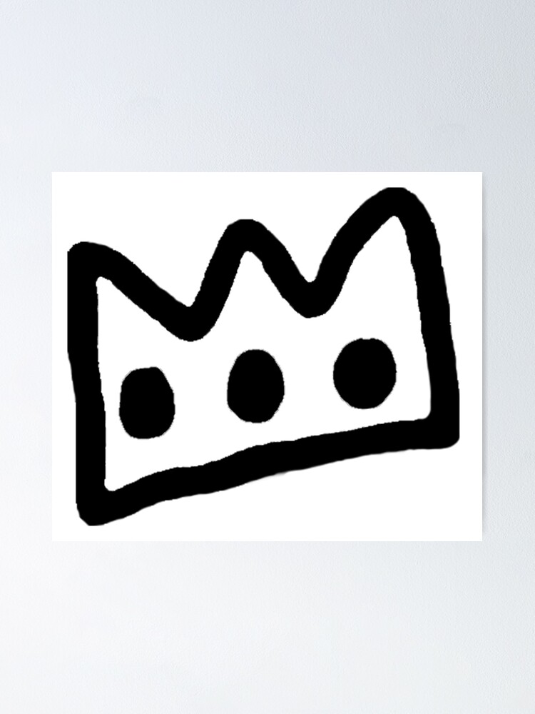 "Ranboo Crown" Poster by marxlaurel4 | Redbubble