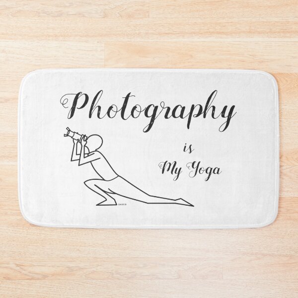 Item preview, Photography is My Yoga (Black) designed and sold by Shico.