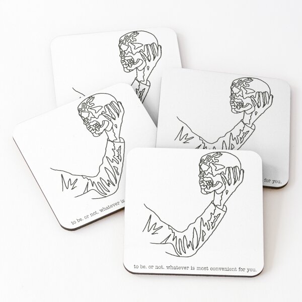 Item preview, Hamlet Skull Humorous Illustration designed and sold by gwynethstrope.