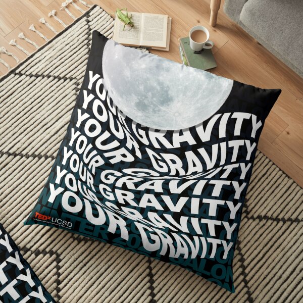 Your Gravity | TEDxUCSD Winter 2021 Salon Floor Pillow