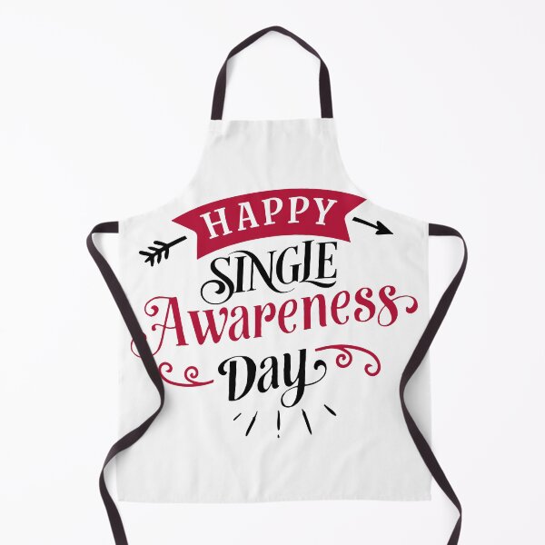 Item preview, Happy Single Awareness Day Funny Anti-Valentine's Day Quote designed and sold by Briekel.