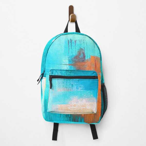 Item preview, Teal & Mandarin Reflection designed and sold by Lauren Livergood.