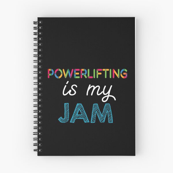 Artikelvorschau, Powerlifting ist mein Jam. Lustiges Powerlifting Design entworfen und verkauft von Custom365.