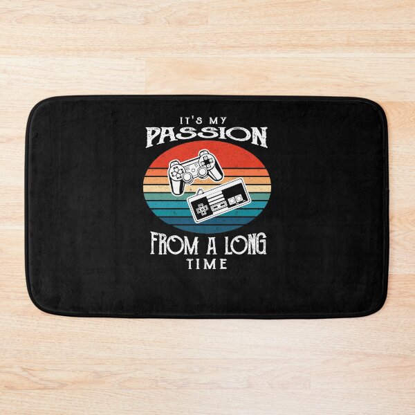 Item preview, It's My Passion From A Long Time,Old School Gamer designed and sold by Khalmer ⭐⭐⭐⭐⭐.