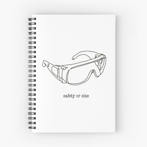 Item preview, Safety “or else” Goggles designed and sold by gwynethstrope.