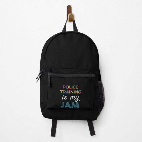Vista previa del artículo con la obra «El entrenamiento policial es mi Jam. Diseño divertido de entrenamiento policial», diseñado y vendido por Custom365.