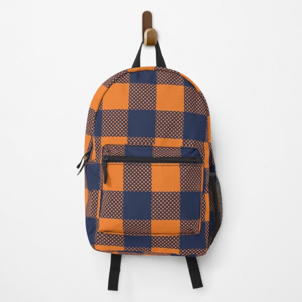 Item preview, Orange & Blue Plaid Seamless Pattern designed and sold by fotollissimo.