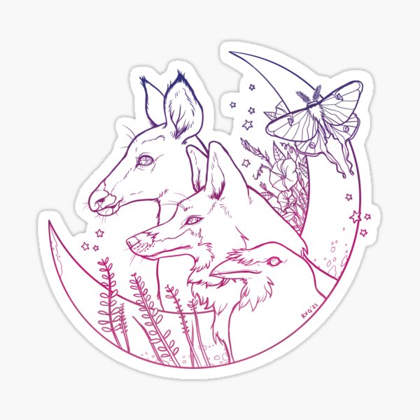 Nature Night Sticker