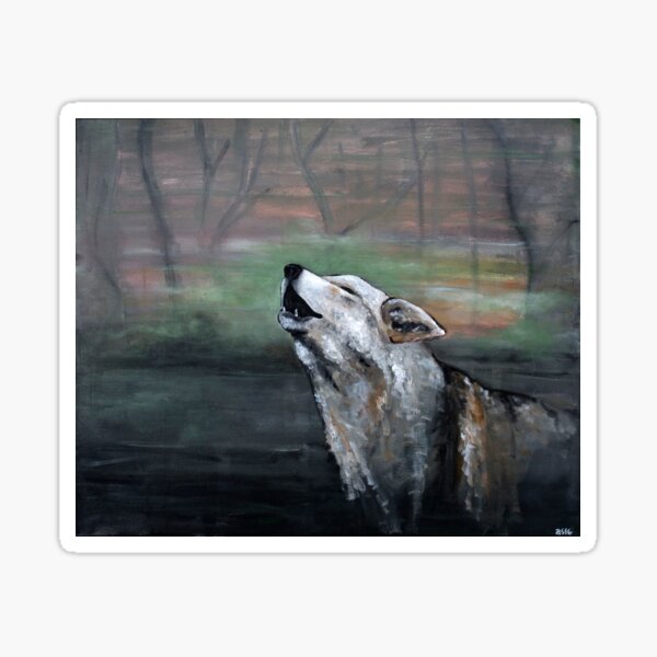 Howling for you Sticker