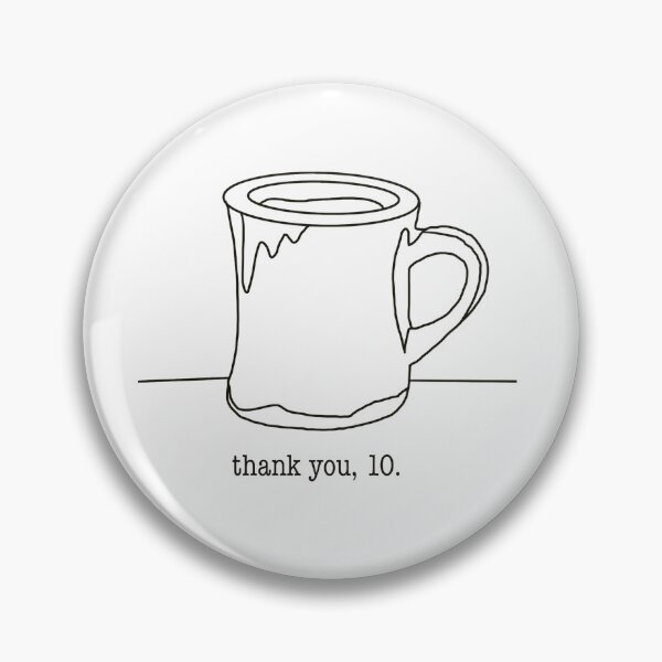Item preview, Mug “Thank You, 10” Illustration designed and sold by gwynethstrope.
