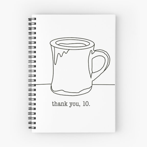 Item preview, Mug “Thank You, 10” Illustration designed and sold by gwynethstrope.
