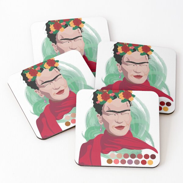 Item preview, Frida Kahlo Portrait designed and sold by madkingart.