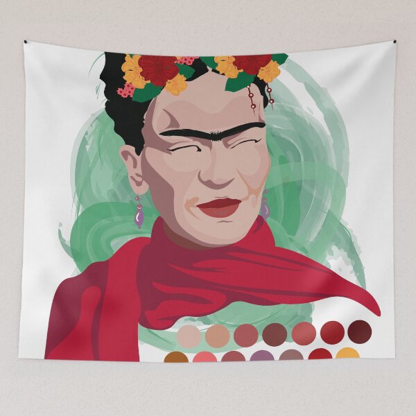 Item preview, Frida Kahlo Portrait designed and sold by madkingart.