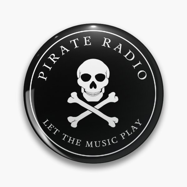 Pirate Radio | Let The Music Play Pin