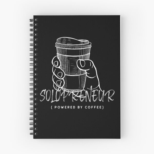 Item preview, Solopreneur Powered By Coffee designed and sold by MikesPoD.