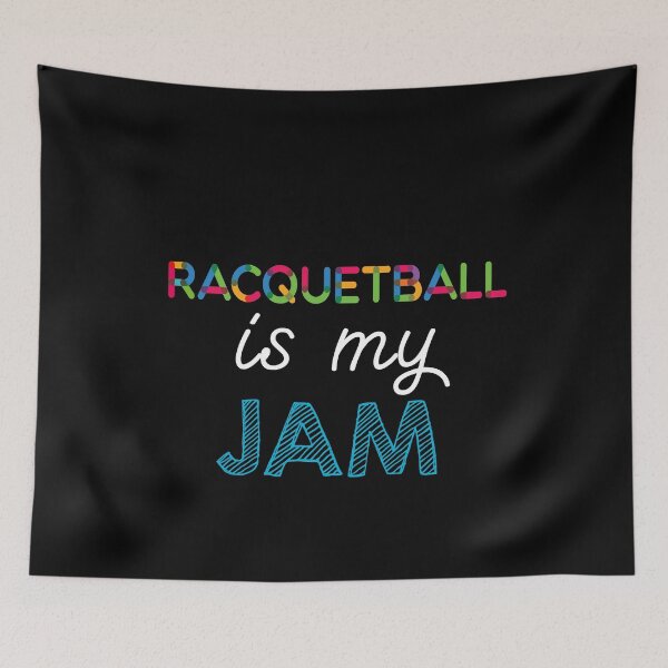 Item preview, Racquetball is my Jam. Funny Racquetball Design designed and sold by Custom365.
