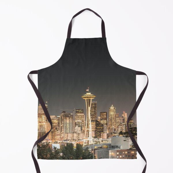 Item preview, seattle skyline at night designed and sold by franckreporter.