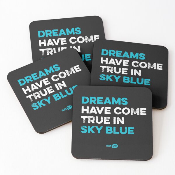 Item preview, Dreams have come true in Sky Blue designed and sold by Strip Tees.