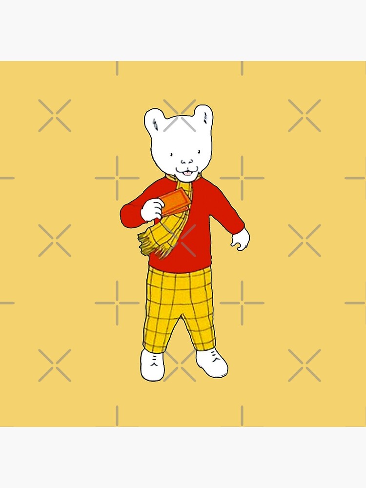 "Rupert bear" Throw Pillow for Sale by nostalgiastore Redbubble