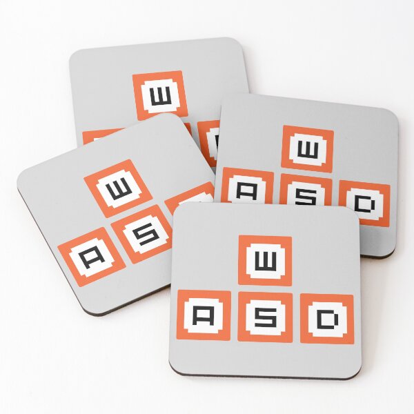 Item preview, Kopie von WASD (Orange & Black) designed and sold by Graograman.