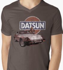 Vintage Datsun 280zx Men's V-Neck T-Shirt