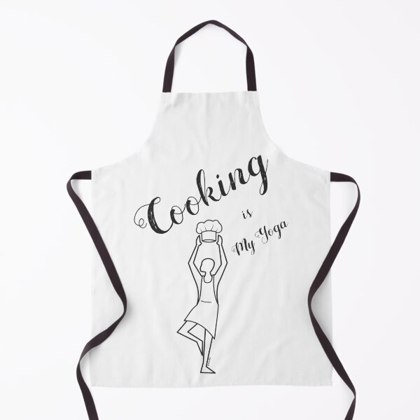 Item preview, Cooking is My Yoga (Black) designed and sold by Shico.