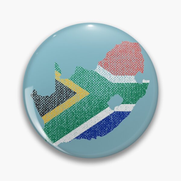 Item preview, South Africa Flag Traditional Woven Effect designed and sold by d247.