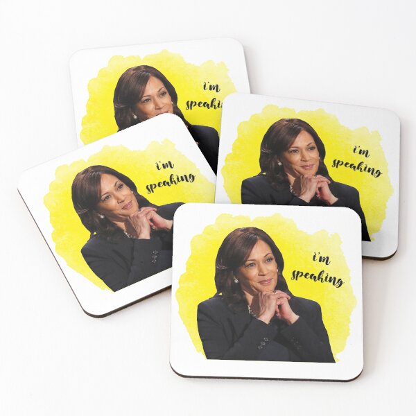Item preview, Kamala Harris "I'm Speaking" Watercolor designed and sold by itsmebecca.