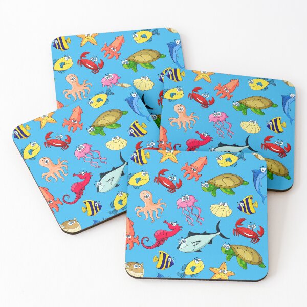 Item preview, Sea Animals Tee designed and sold by HelloLoriDesign.