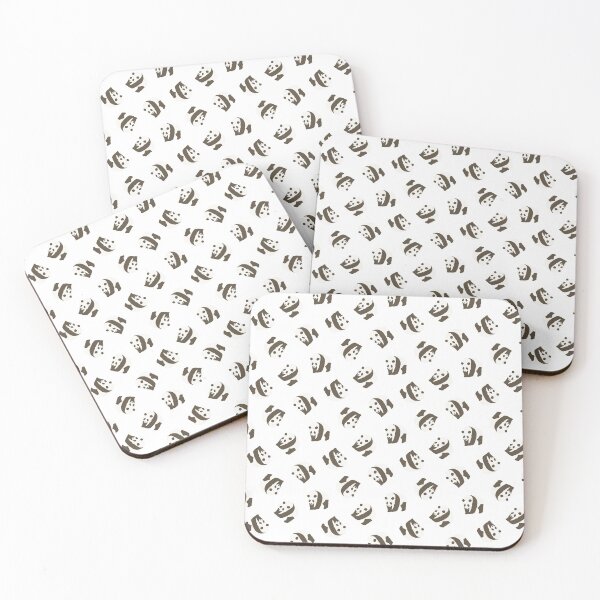 Item preview, Cute Black and White Panda Pattern designed and sold by Kristin Santiago.