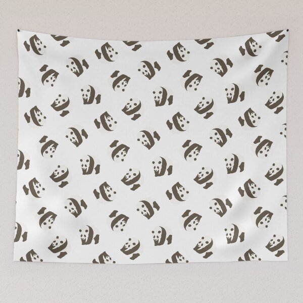 Item preview, Cute Black and White Panda Pattern designed and sold by Kristin Santiago.