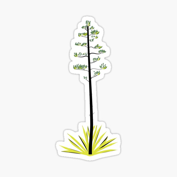 Pitta, agave Sticker