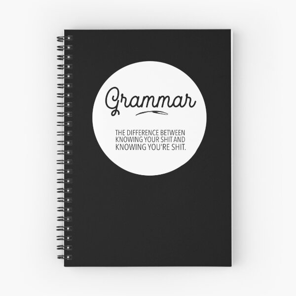 Item preview, Grammar : The Difference Between Knowing Your Shit and Knowing You’re Shit - Funny Grammar Sayings designed and sold by Flip & Flop.