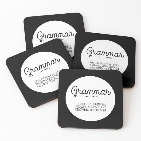 Item preview, Grammar : The Difference Between Knowing Your Shit and Knowing You’re Shit - Funny Grammar Sayings designed and sold by Flip & Flop.