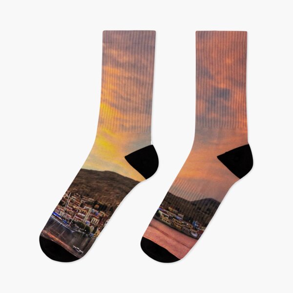 Item preview, Setting Sun over Nimborio designed and sold by tomg.