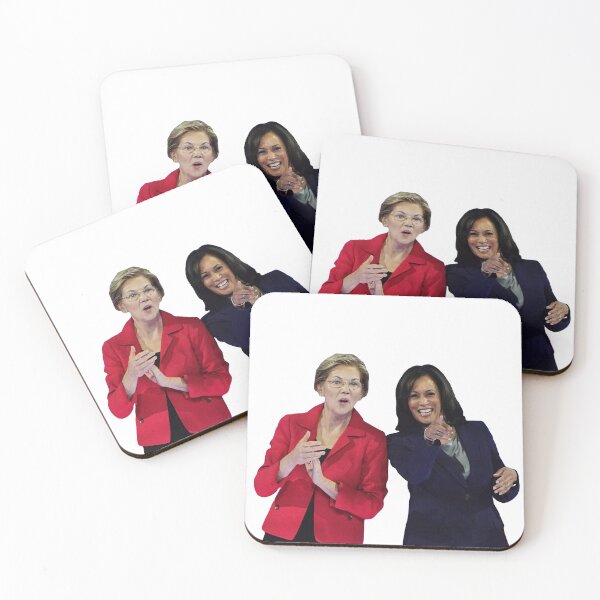 Item preview, Elizabeth Warren and Kamala Harris "2020 Debates" designed and sold by itsmebecca.