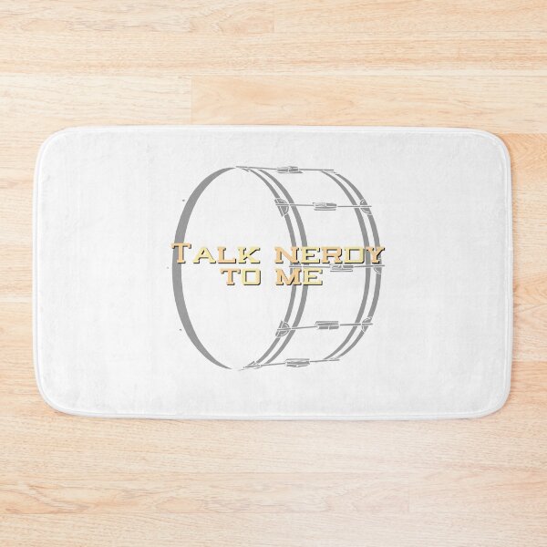 Item preview, Talk Nerdy To Me - Bass Drum designed and sold by BandMomDesigns.
