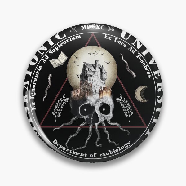 Item preview, Mejor diseño Universidad de Miskatonic emblema - Department of Exobiology - Cthulhu  designed and sold by Derlek.