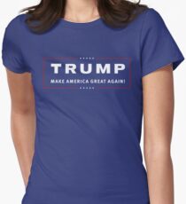 TRUMP MAKE AMERICA GREAT AGAIN! Women's Fitted T-Shirt