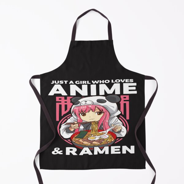 Item preview, Funny Noodle Soup Gift Just A Girl Who Loves Anime And Ramen designed and sold by mydesigns15.