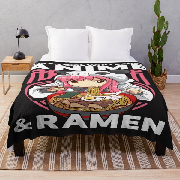 Item preview, Funny Noodle Soup Gift Just A Girl Who Loves Anime And Ramen designed and sold by mydesigns15.