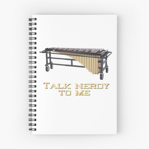 Item preview, Talk Nerdy To Me - Marimba designed and sold by BandMomDesigns.