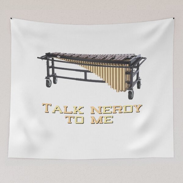 Item preview, Talk Nerdy To Me - Marimba designed and sold by BandMomDesigns.