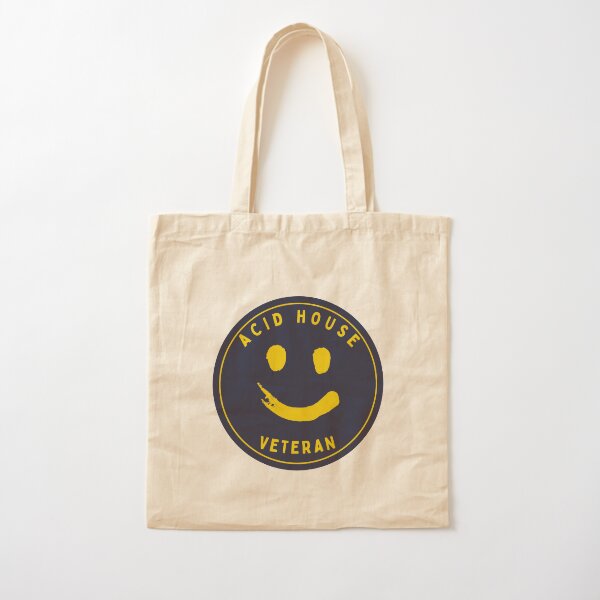 Acid House Veteran Cotton Tote Bag